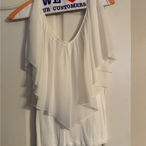 Elegant White Women's Top
